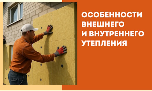 Какие особенности внешнего и внутреннего утепления в Новокузнецке