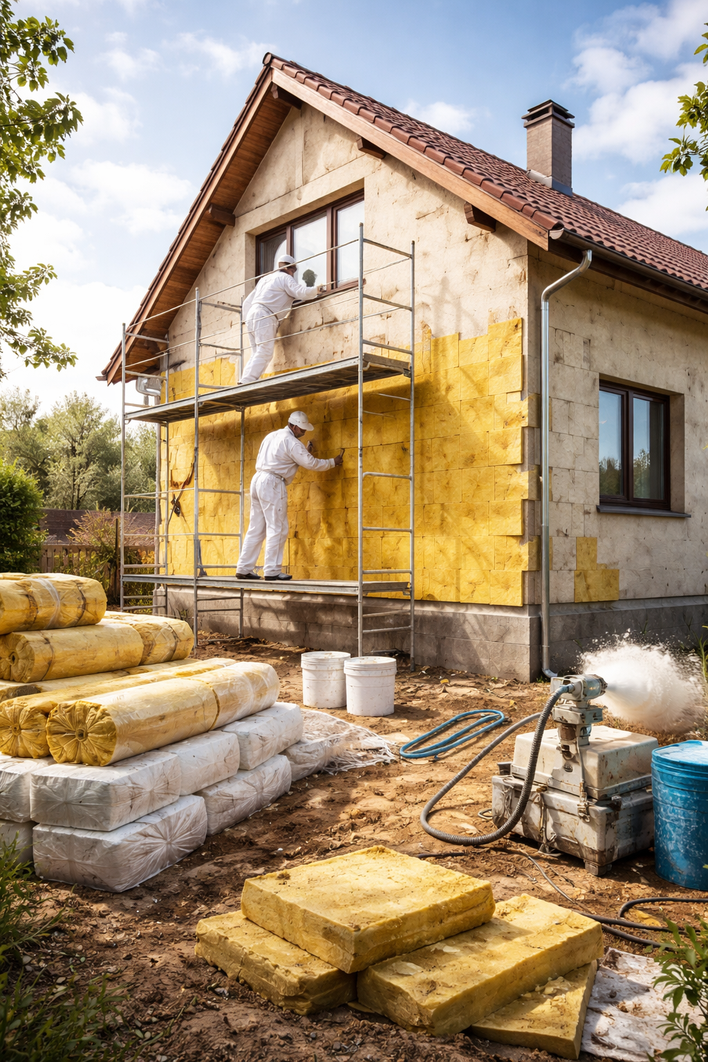 Профессиональное утепление домов в Новокузнецке — тепло, надежность, экономия
